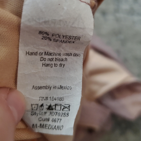 Glittery Champagne Strapless Fashion Nova Bodysuit Dress - Picture 5 of 8